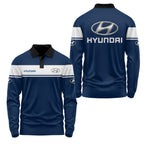 Hyundai Long Sleeve Polo USPL1203