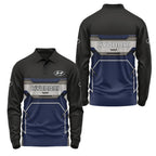 Hyundai Long Sleeve Polo USPL1217