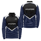 Hyundai Long Sleeve Polo USPL1220
