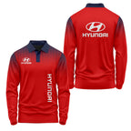 Hyundai Long Sleeve Polo USPL1163