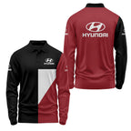Hyundai Long Sleeve Polo USPL1161