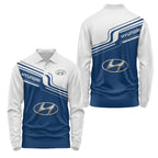 Hyundai Long Sleeve Polo USPL1179