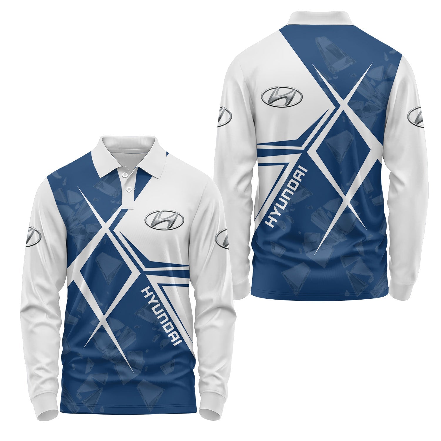 Hyundai Long Sleeve Polo USPL1180