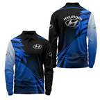 Hyundai Long Sleeve Polo USPL1186