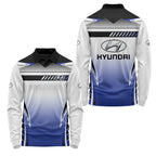 Hyundai Long Sleeve Polo USPL1210