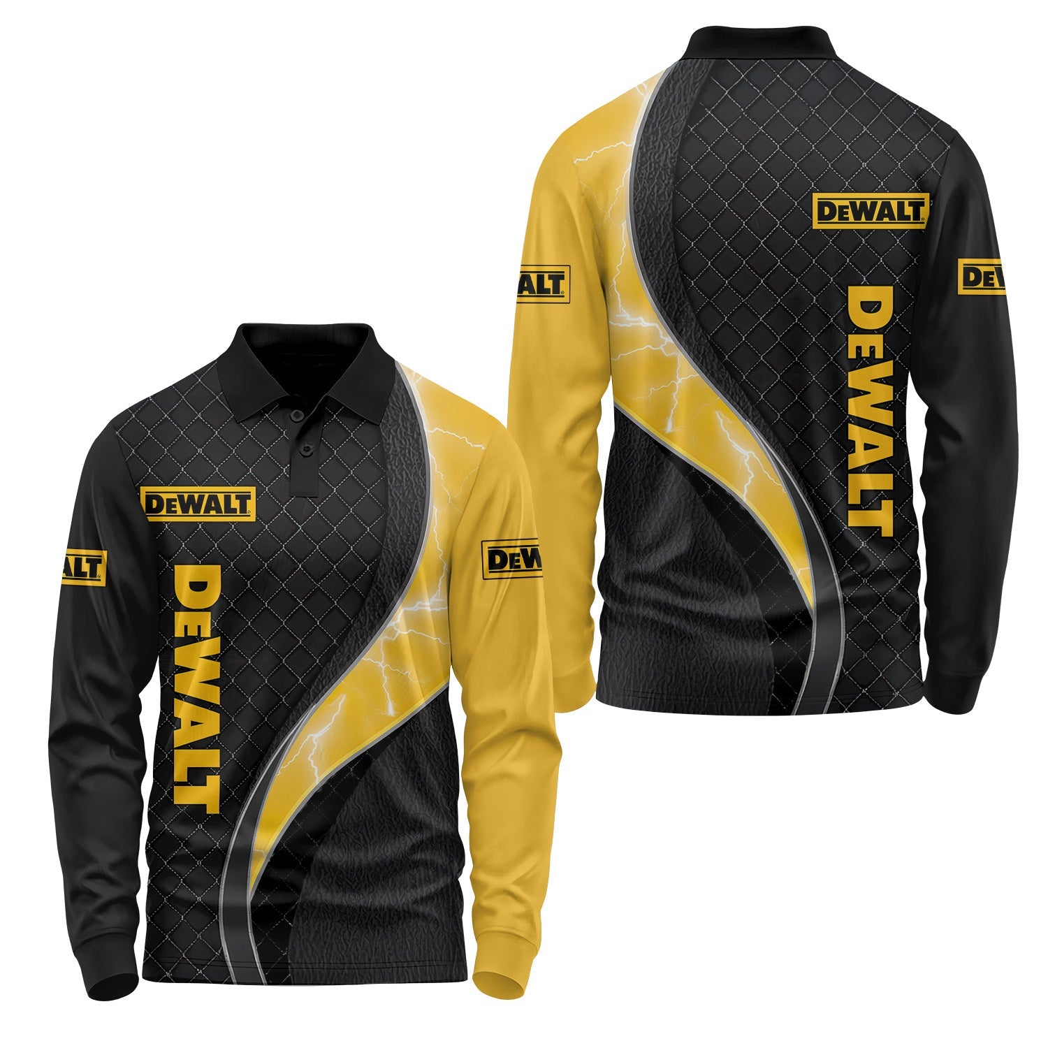DeWalt Long Sleeve Polo USPL1352