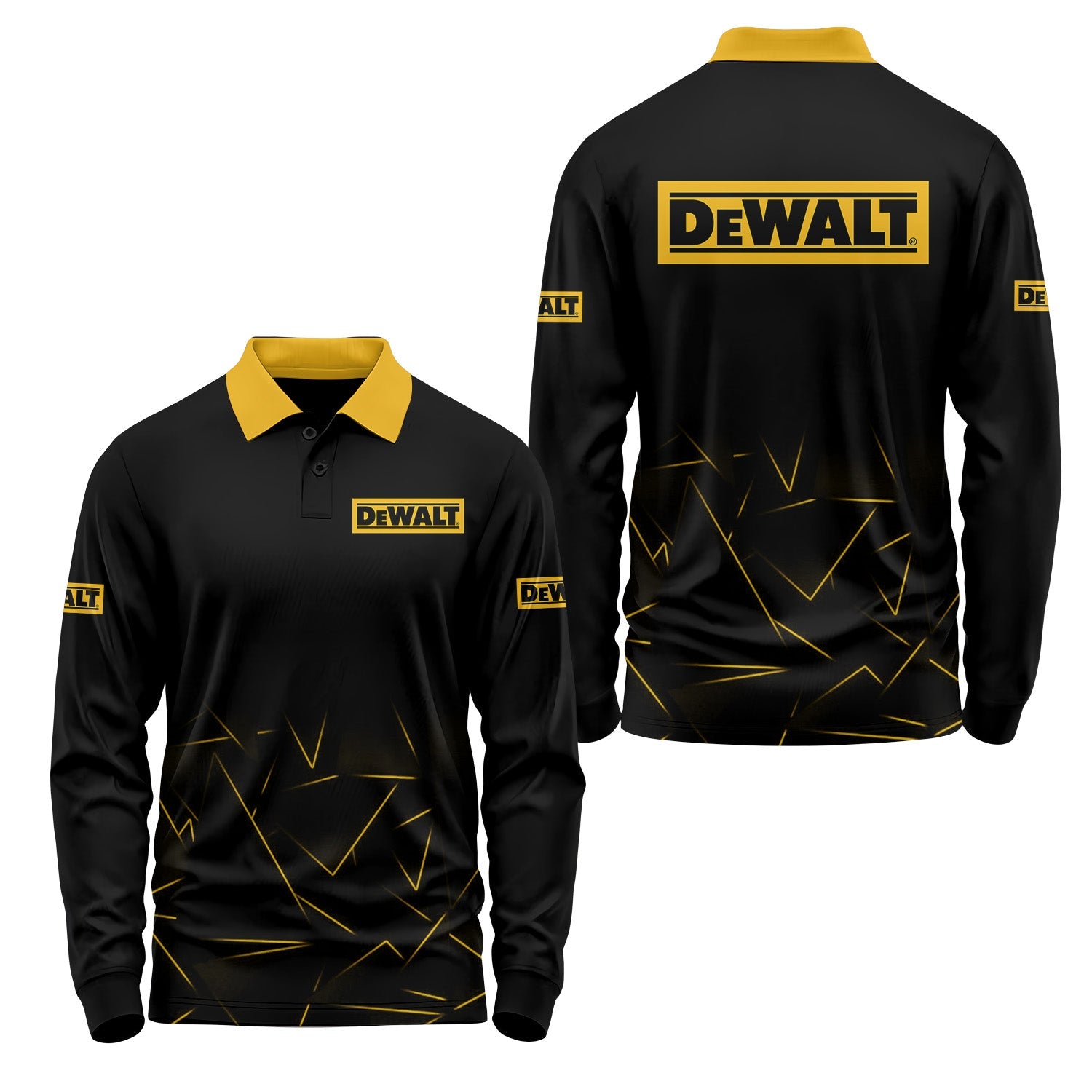 DeWalt Long Sleeve Polo USPL1368