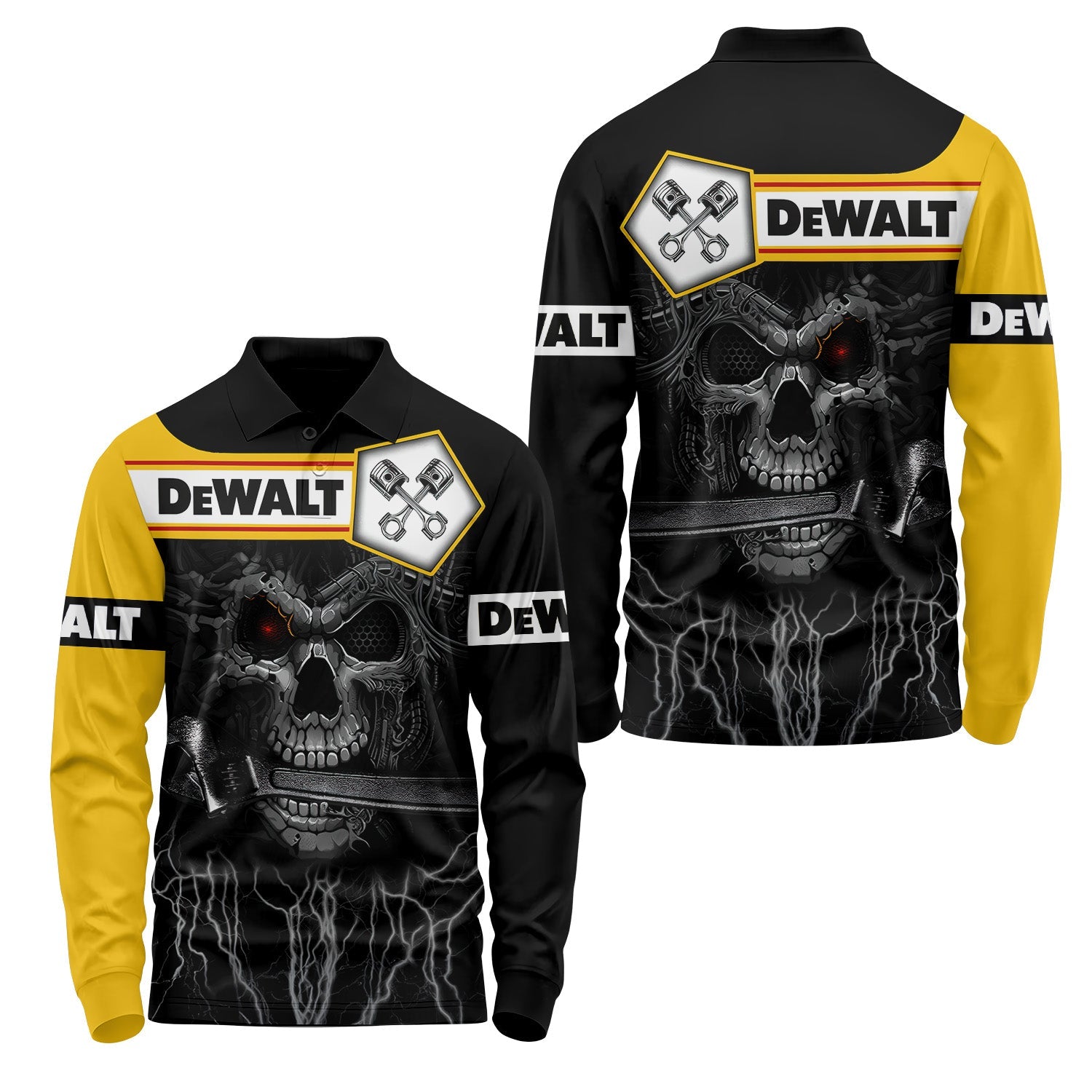 DeWalt Long Sleeve Polo USPL1340