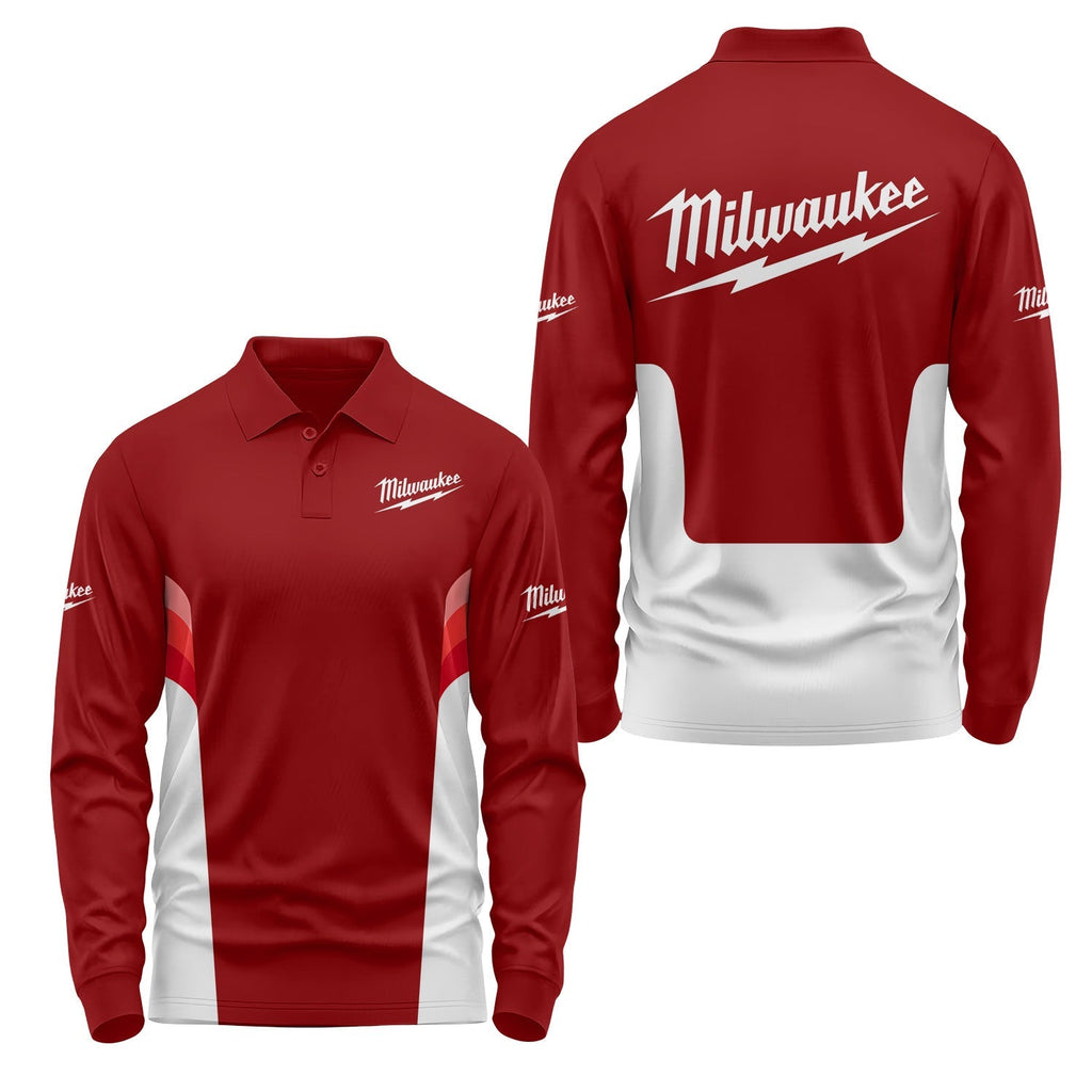 Milwaukee Long Sleeve Polo USPL1307