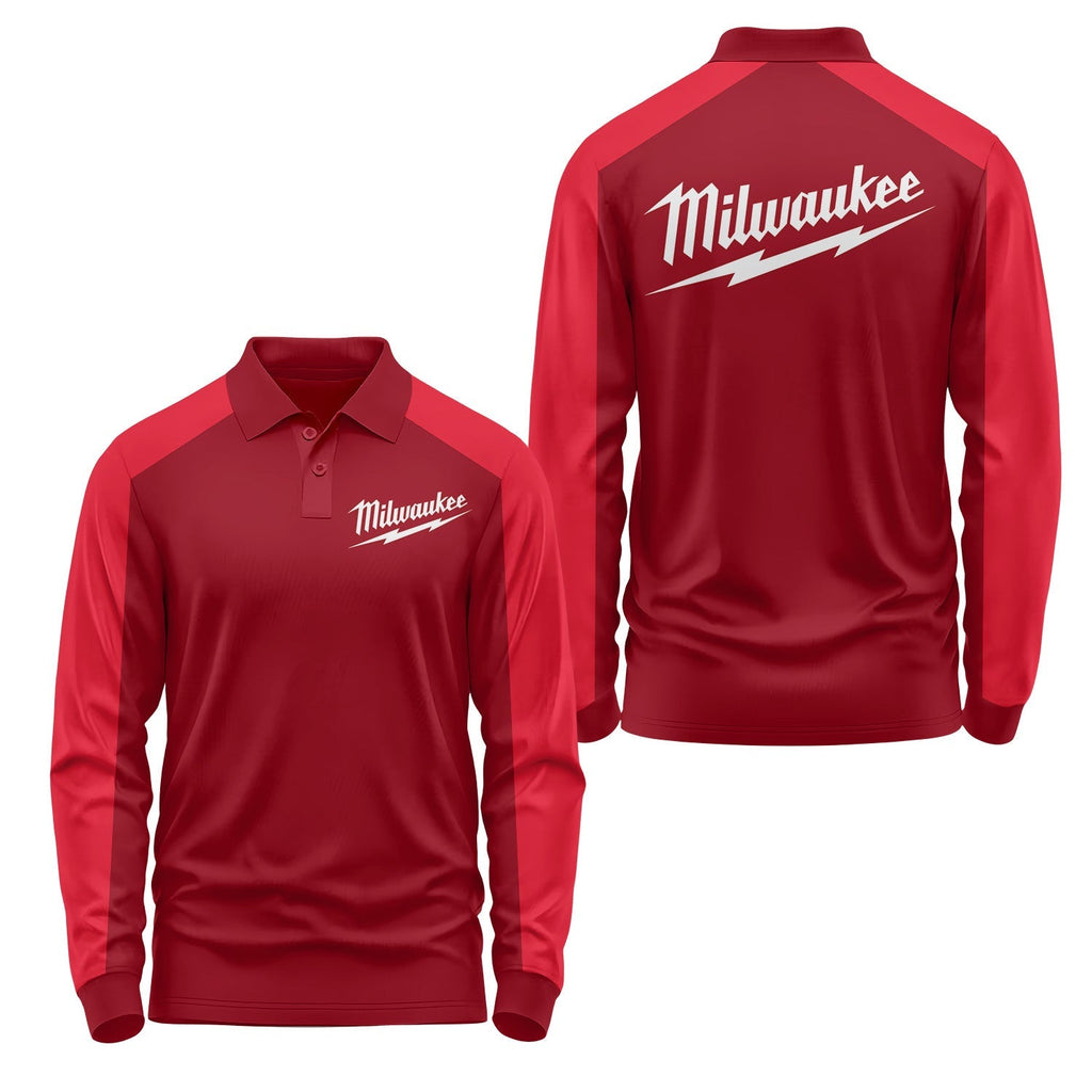 Milwaukee Long Sleeve Polo USPL1313