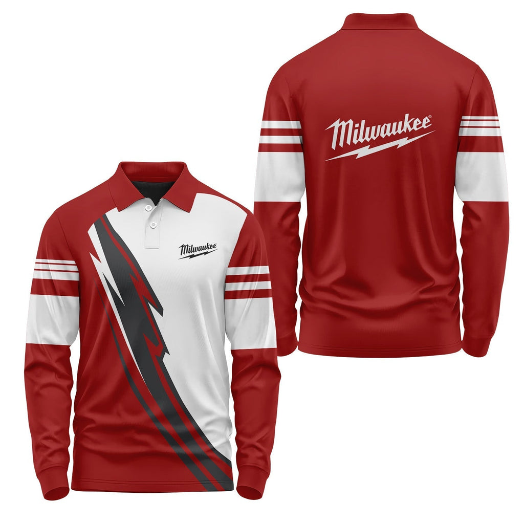 Milwaukee Long Sleeve Polo USPL1283