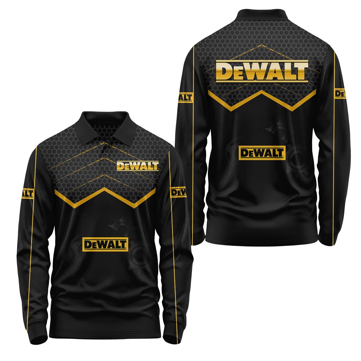DeWalt Long Sleeve Polo USPL1379