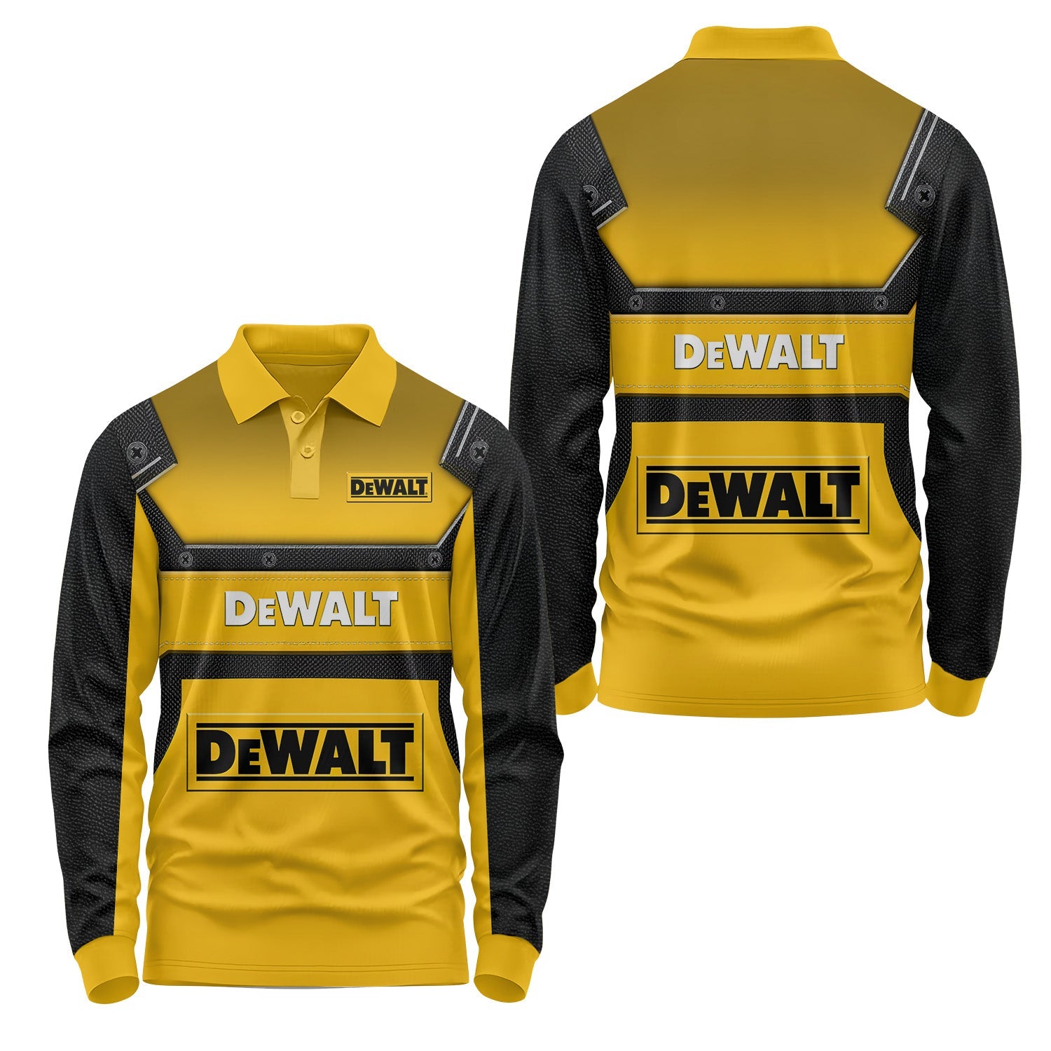 DeWalt Long Sleeve Polo USPL1343
