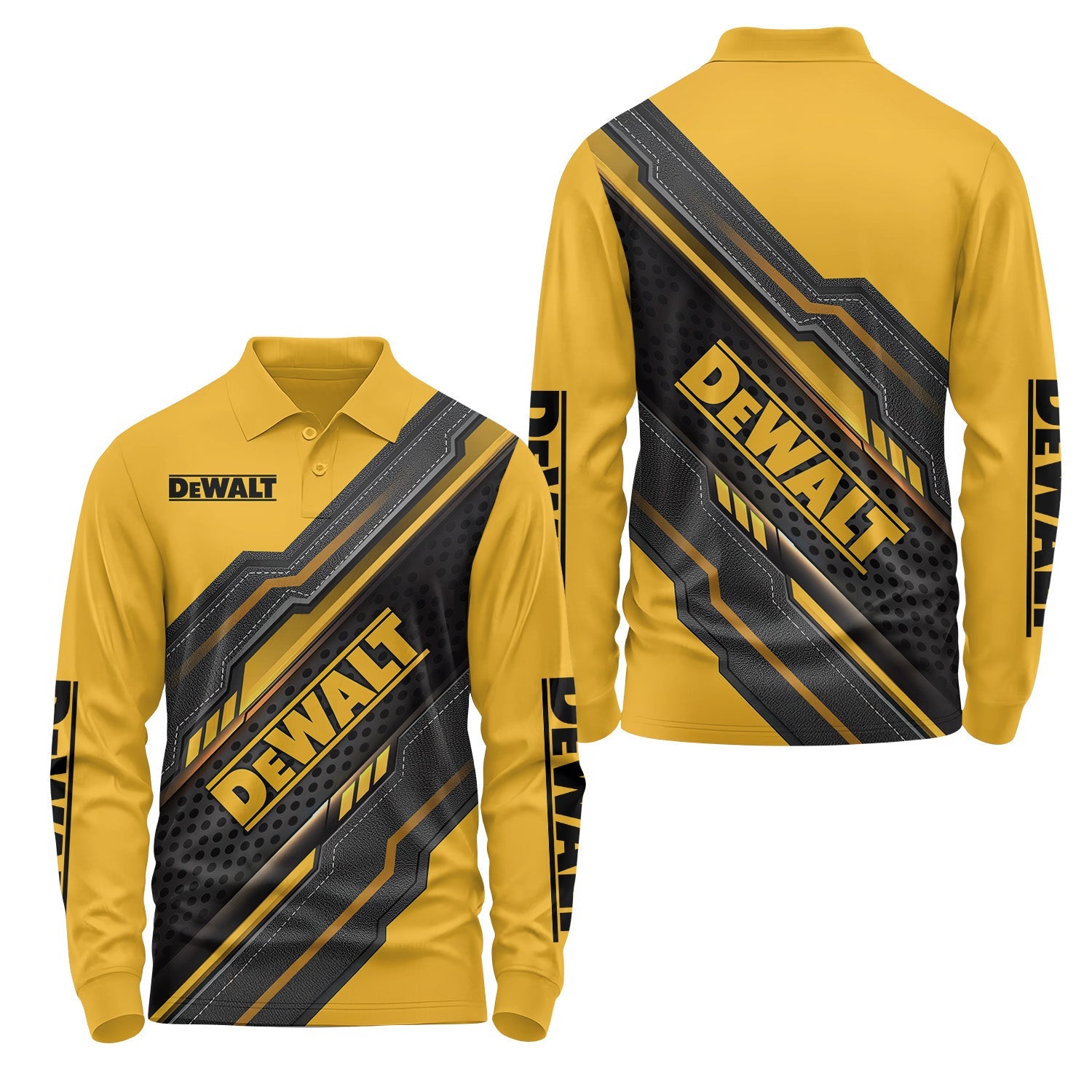 DeWalt Long Sleeve Polo USPL1345