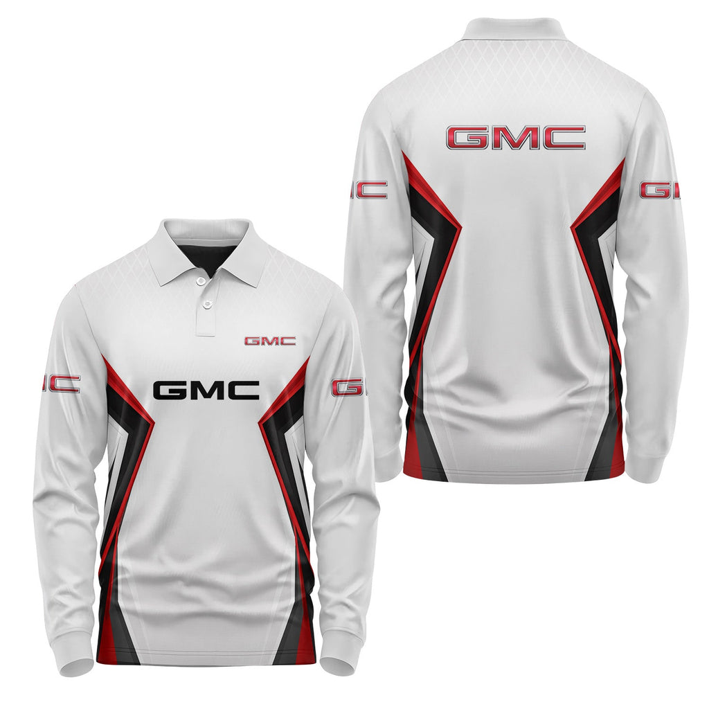 GMC Long Sleeve Polo USPL1507