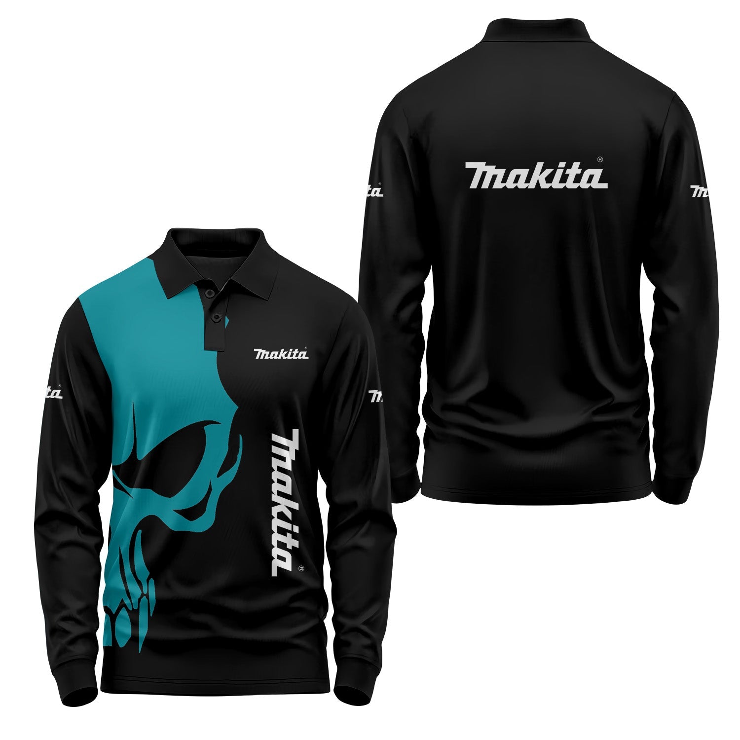 Makita Long Sleeve Polo USPL1384