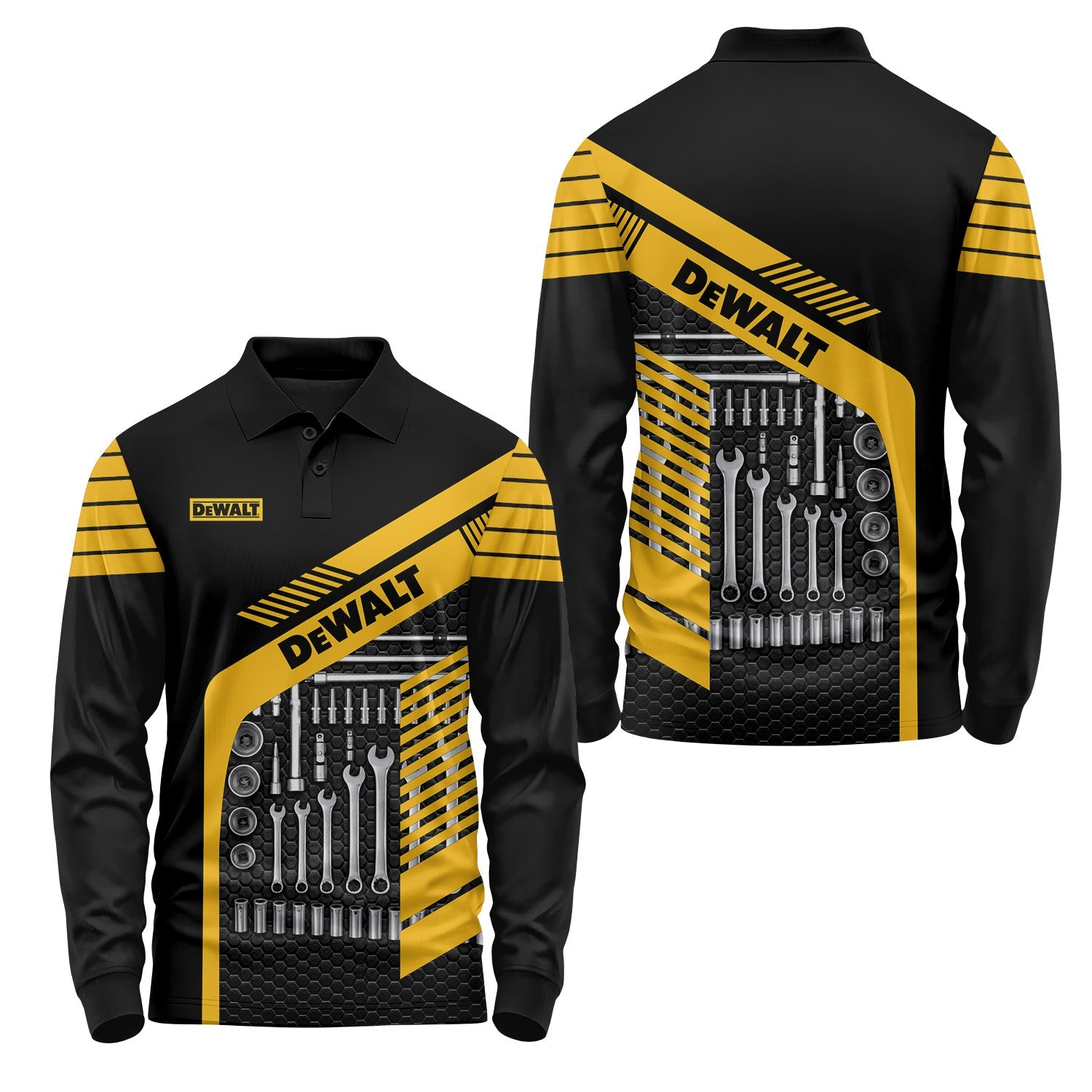 DeWalt Long Sleeve Polo USPL1338