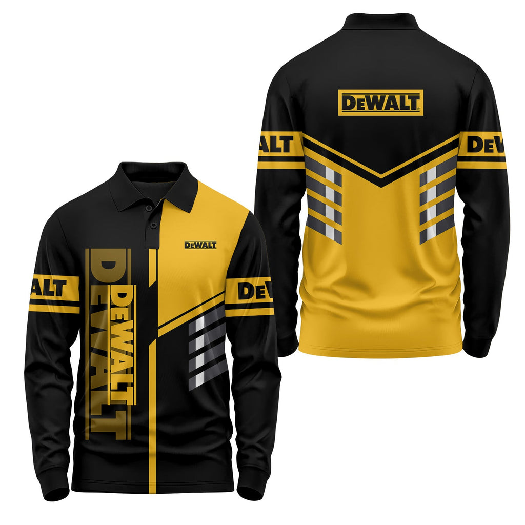 DeWalt Long Sleeve Polo USPL1346