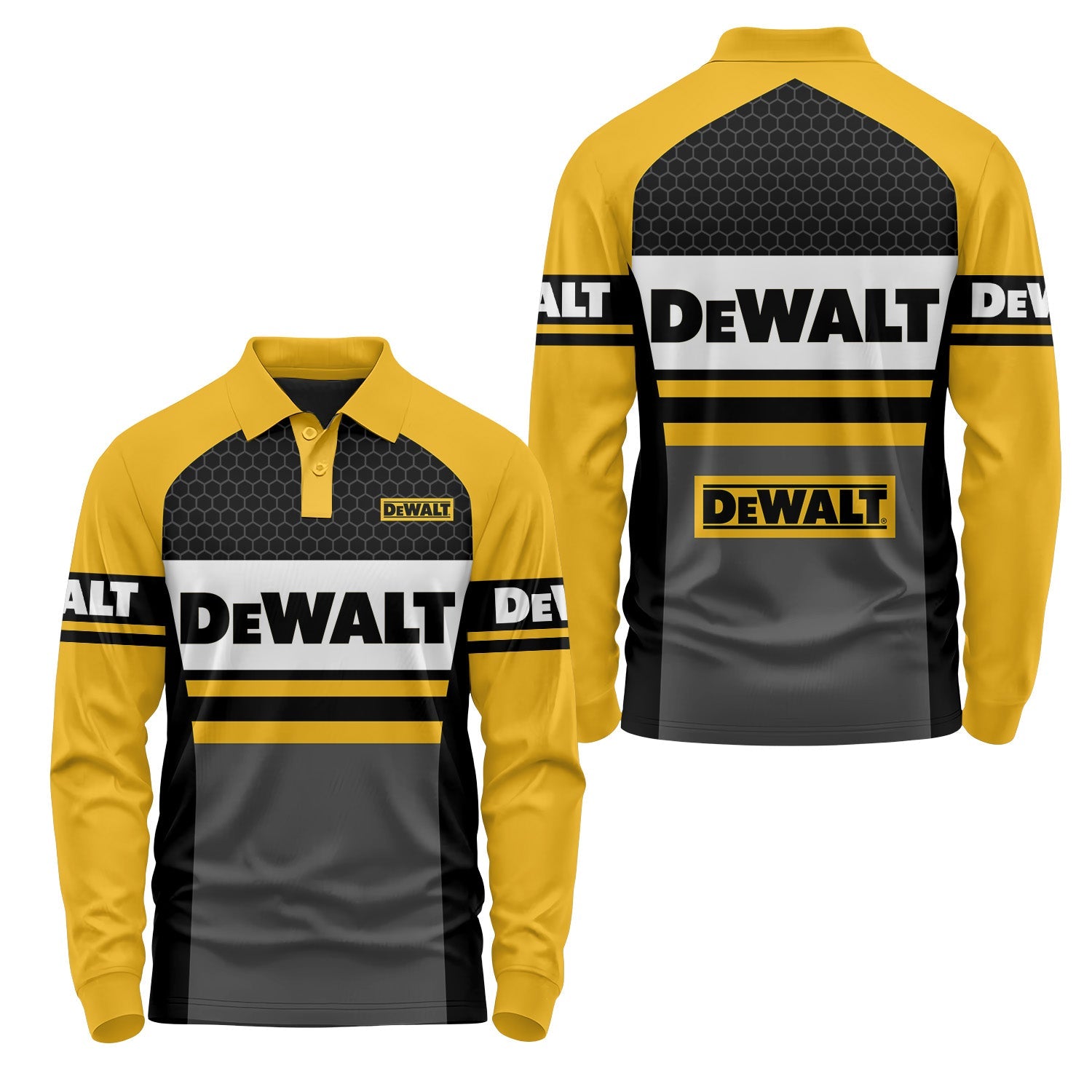 DeWalt Long Sleeve Polo USPL1347