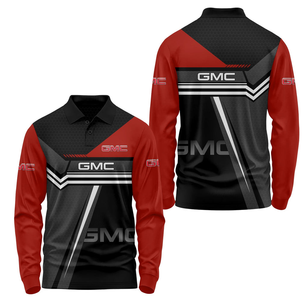GMC Long Sleeve Polo USPL1506