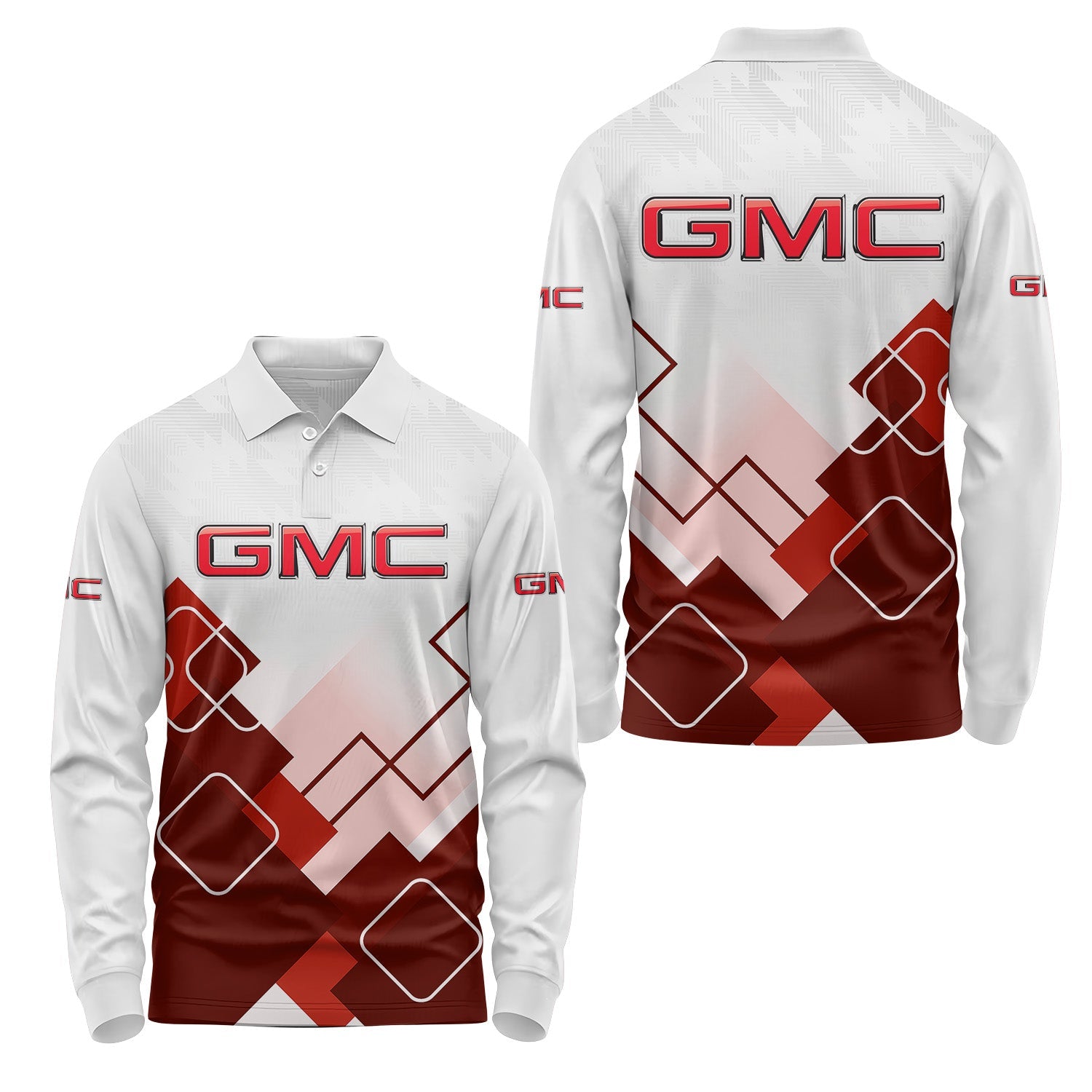 GMC Long Sleeve Polo USPL1528