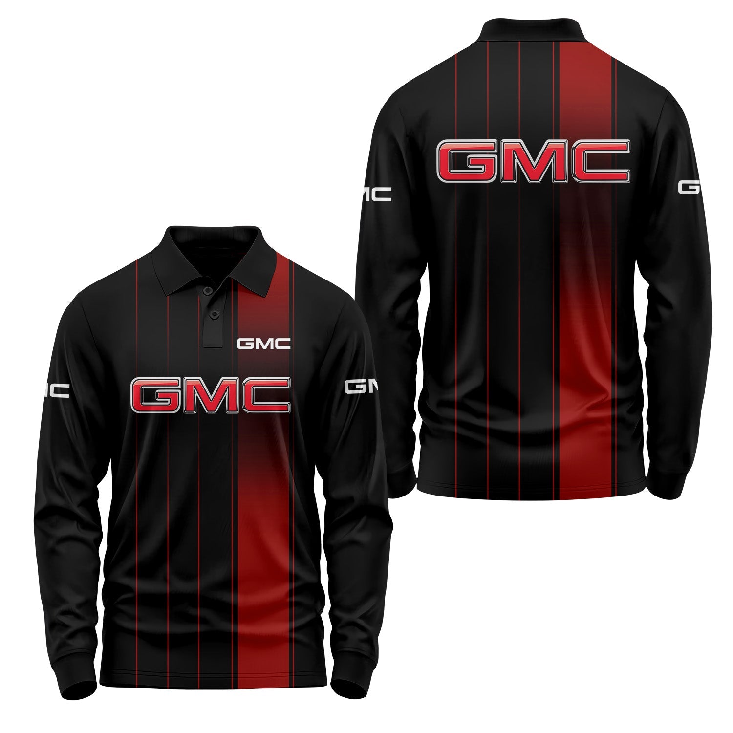 GMC Long Sleeve Polo USPL1527