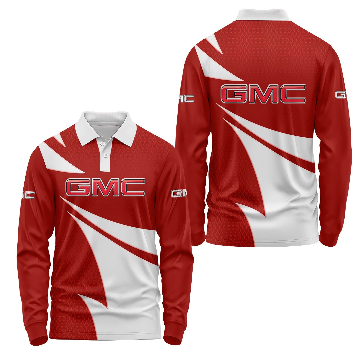 GMC Long Sleeve Polo USPL1530