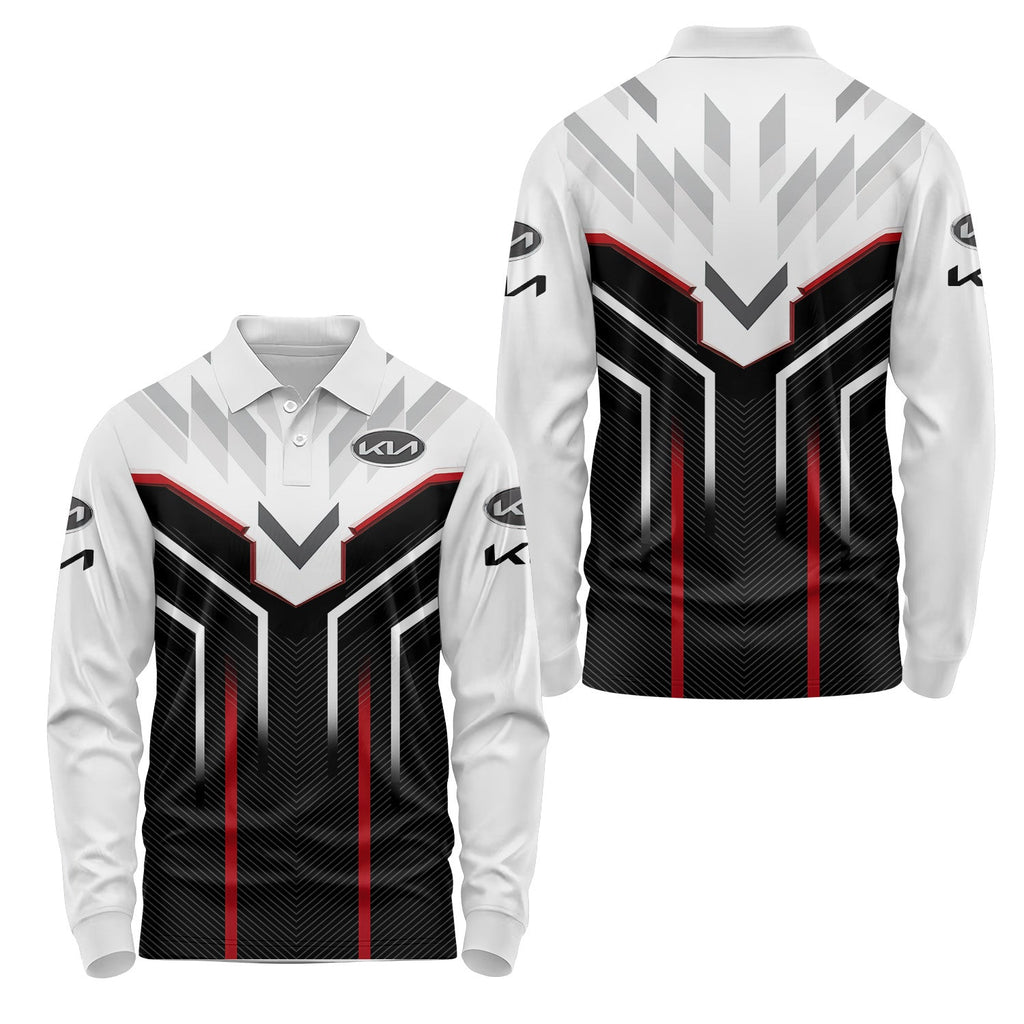 Kia Long Sleeve Polo USPL1265