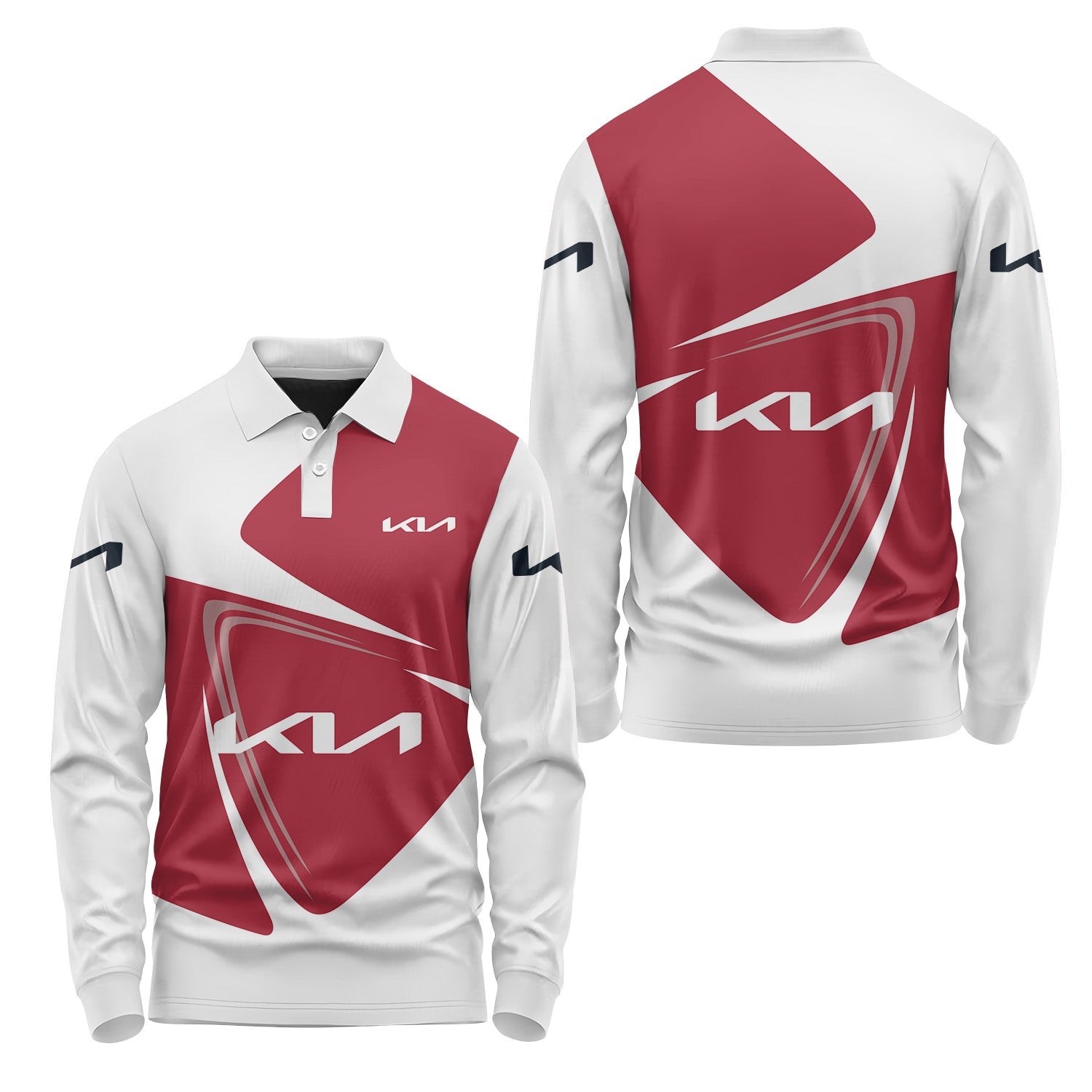 Kia Long Sleeve Polo USPL1233