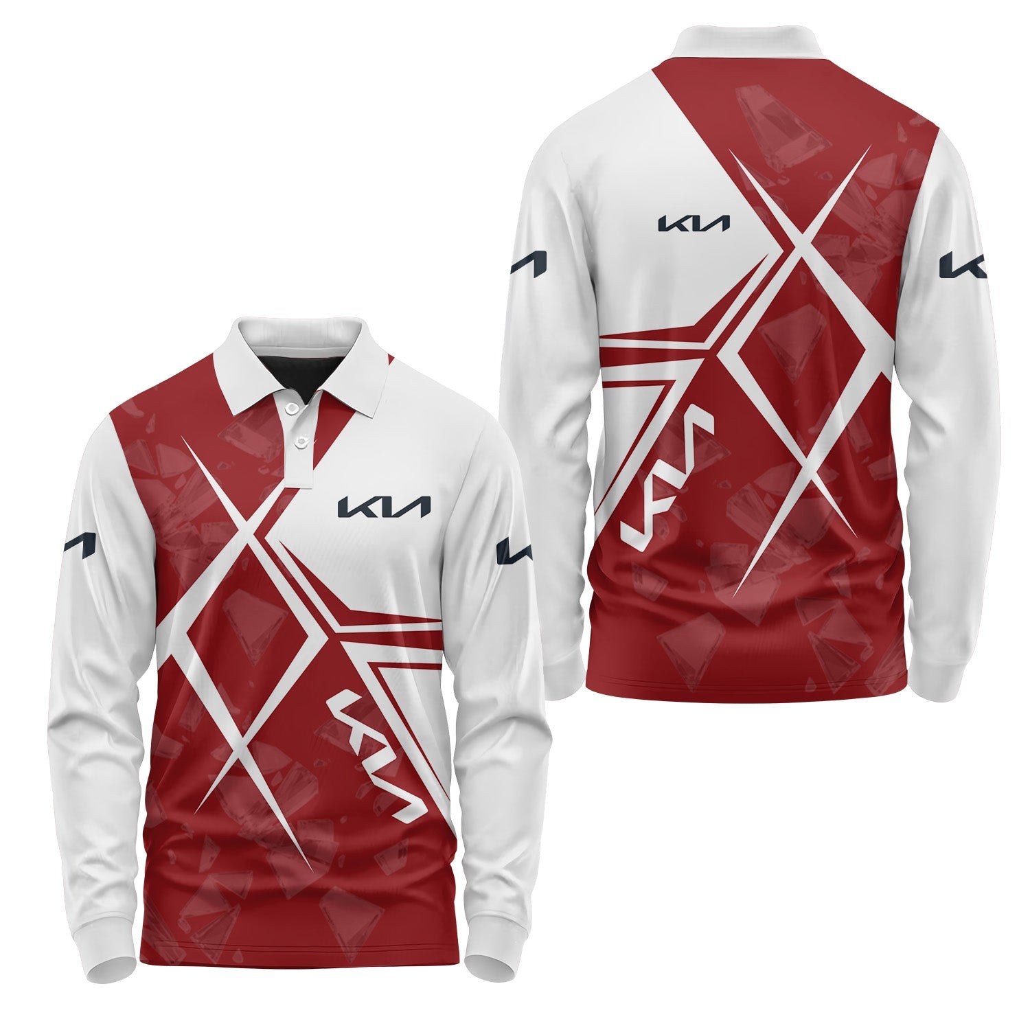 Kia Long Sleeve Polo USPL1228