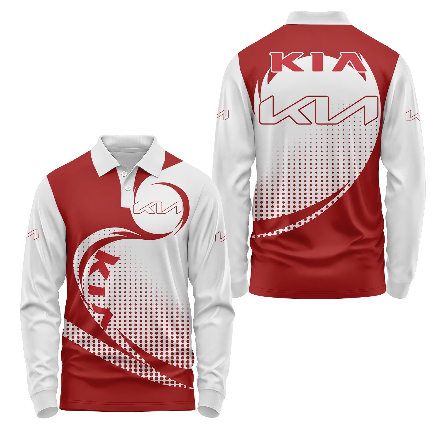 Kia Long Sleeve Polo USPL1223