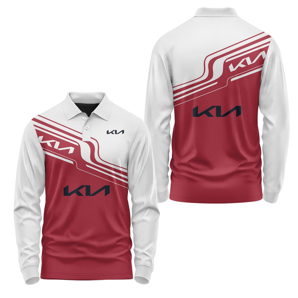 Kia Long Sleeve Polo USPL1229