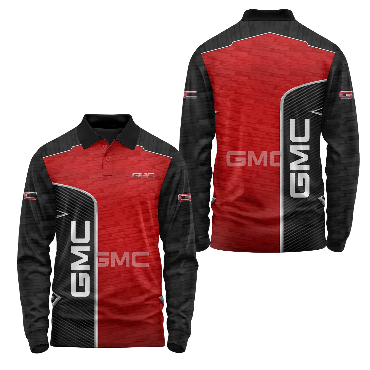 GMC Long Sleeve Polo USPL1501