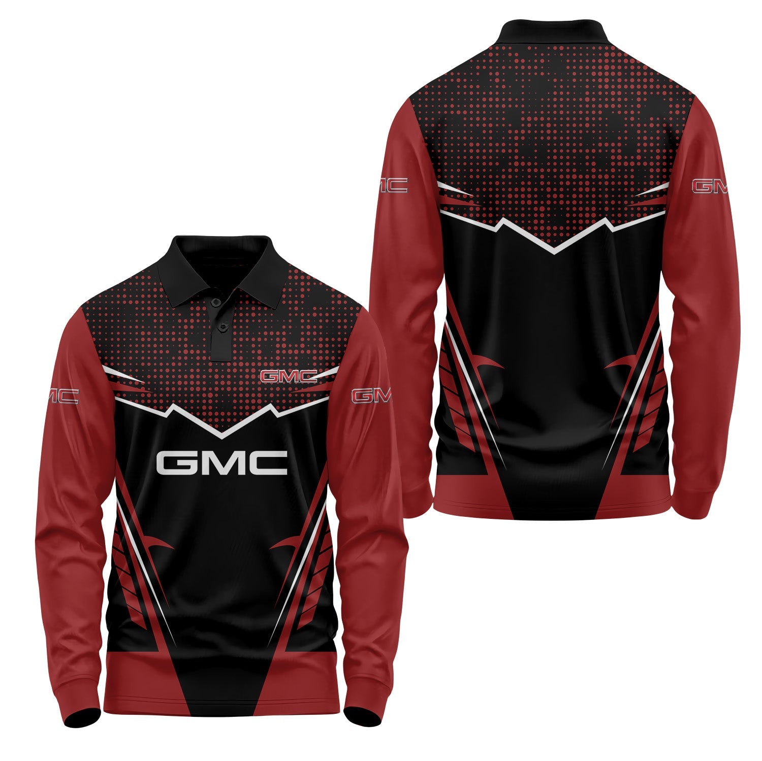GMC Long Sleeve Polo USPL1495