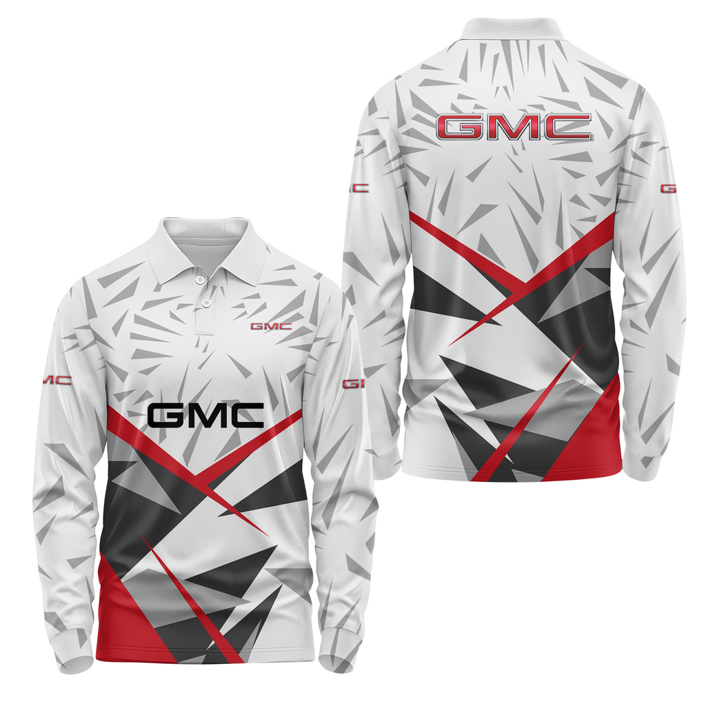 GMC Long Sleeve Polo USPL1503