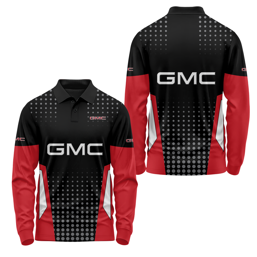 GMC Long Sleeve Polo USPL1497