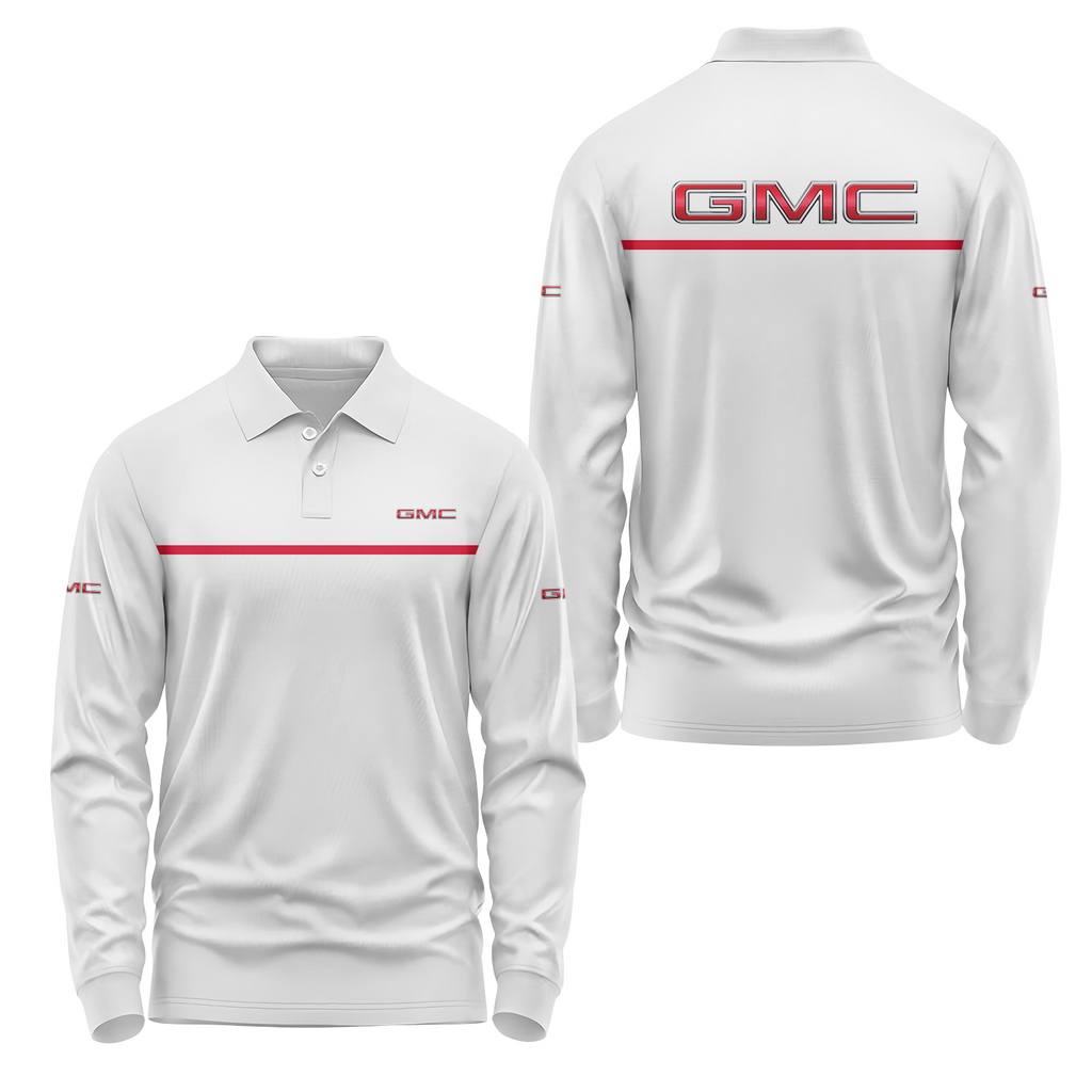 GMC Long Sleeve Polo USPL1515