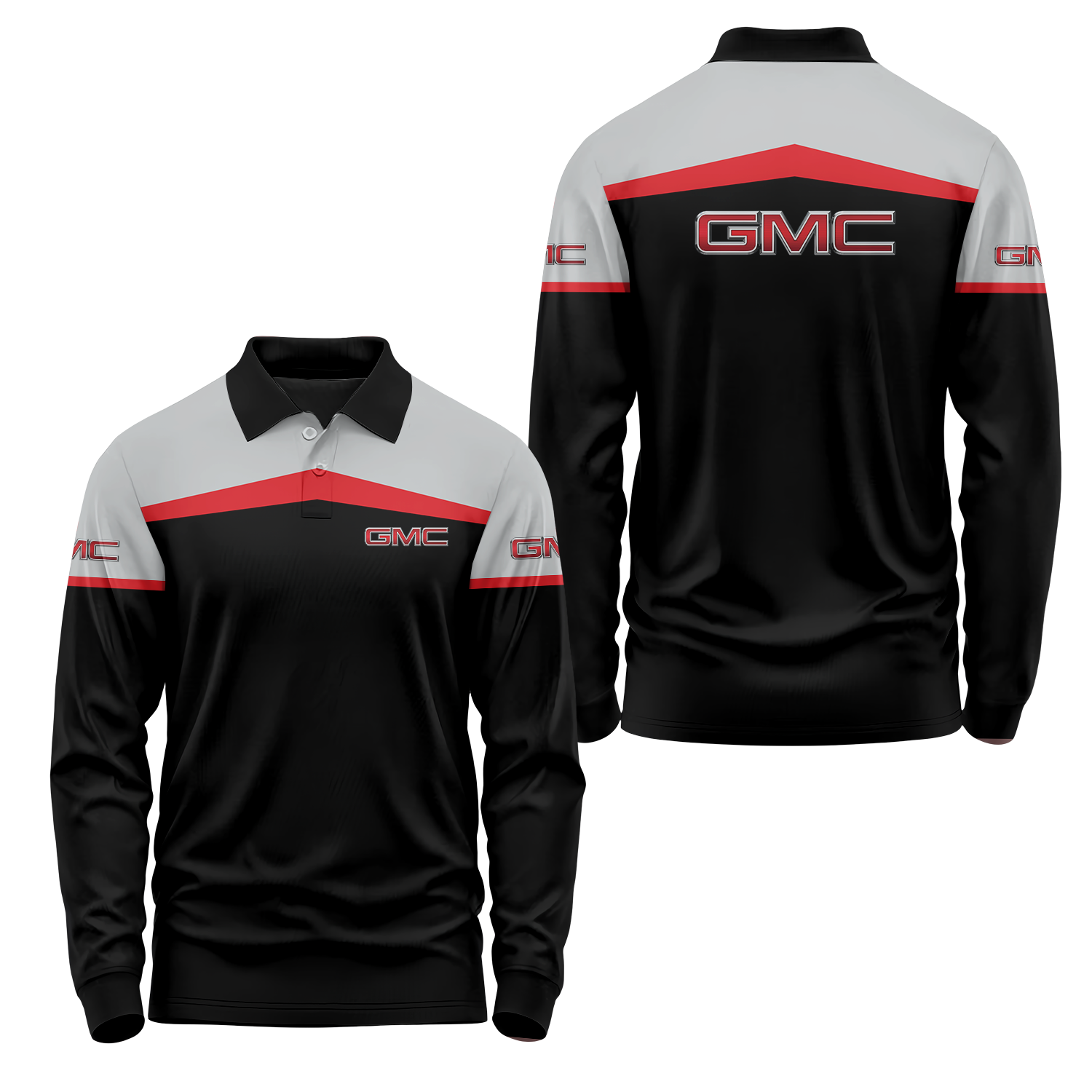 GMC Long Sleeve Polo USPL1517