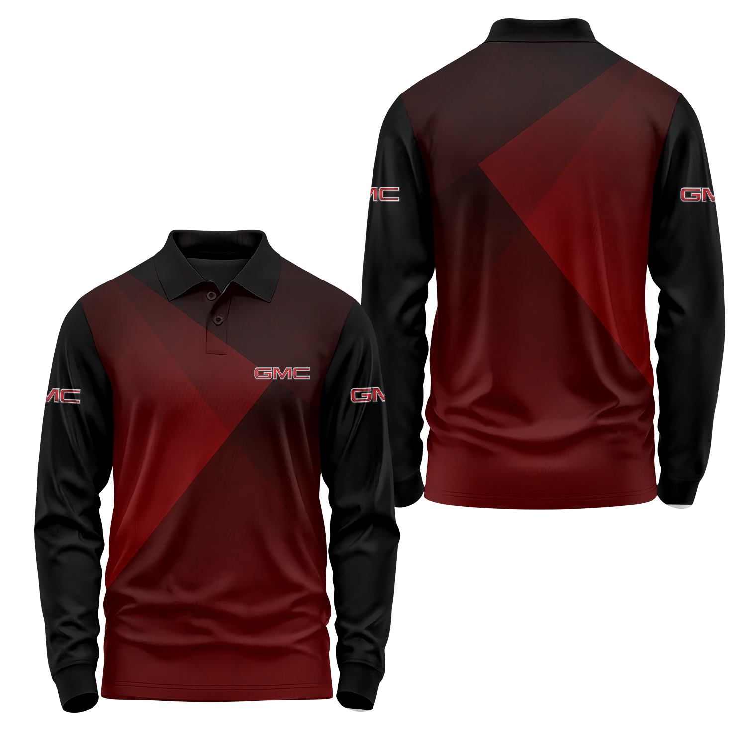 GMC Long Sleeve Polo USPL1526