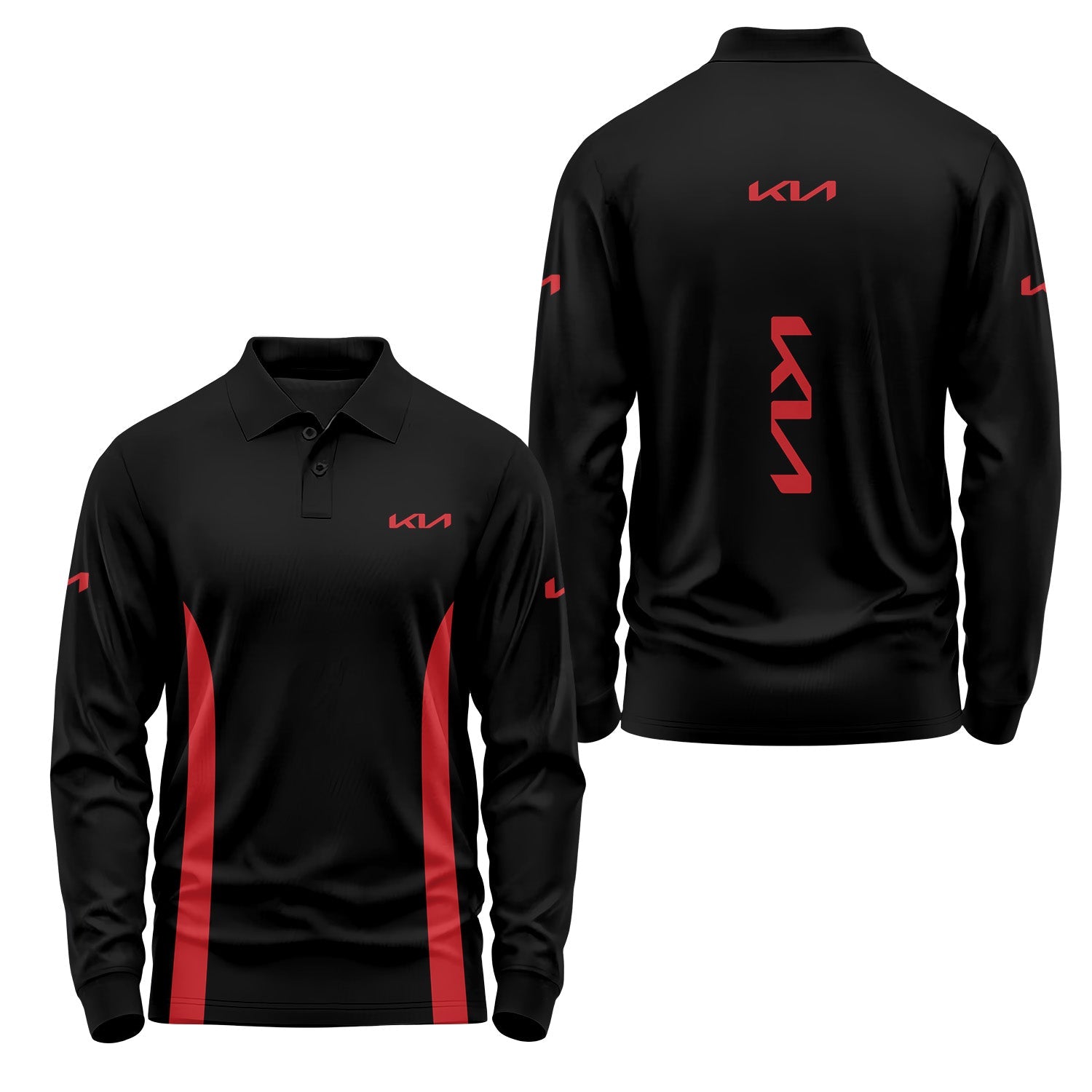 Kia Long Sleeve Polo USPL1270