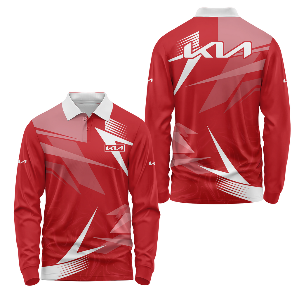 Kia Long Sleeve Polo USPL1250