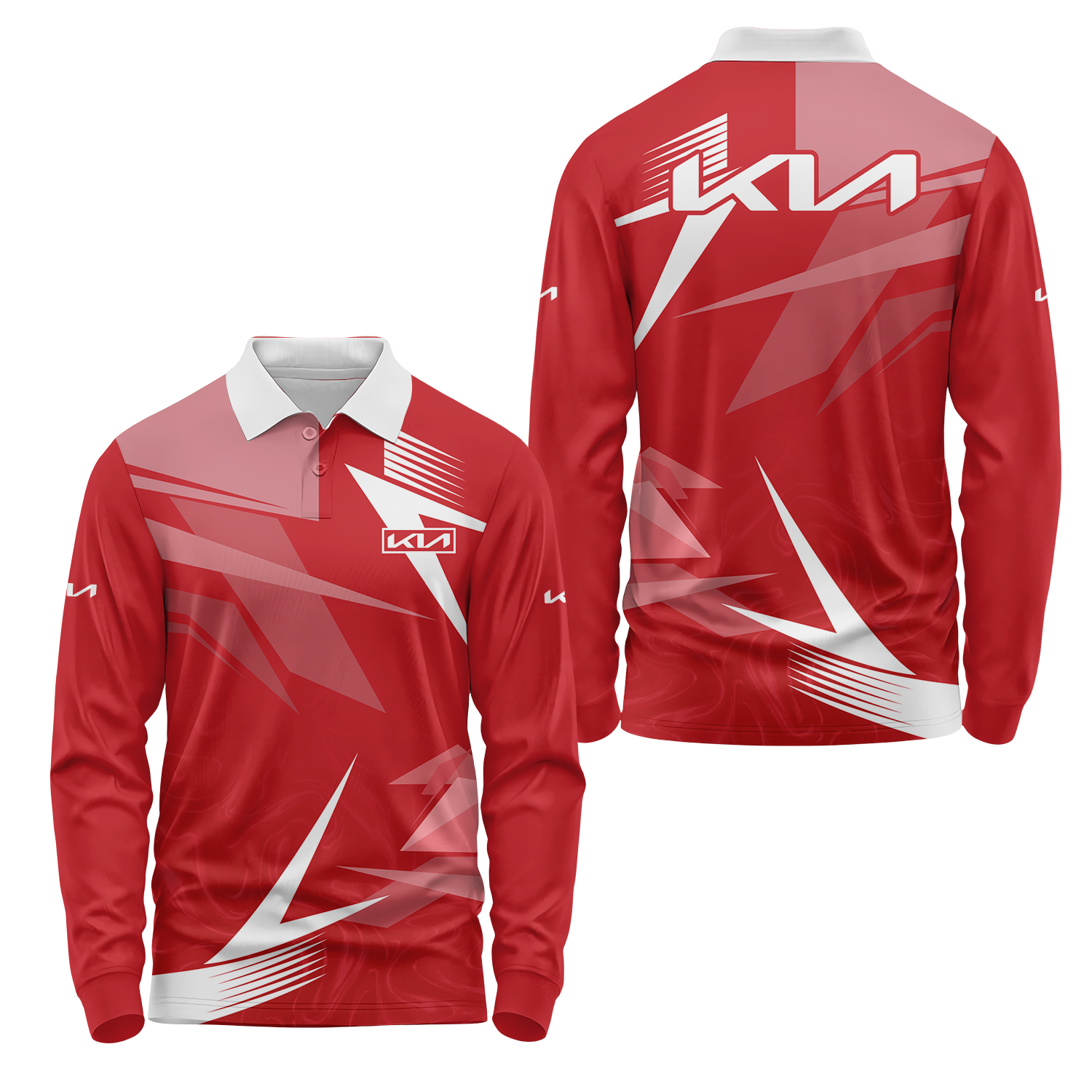 Kia Long Sleeve Polo USPL1250
