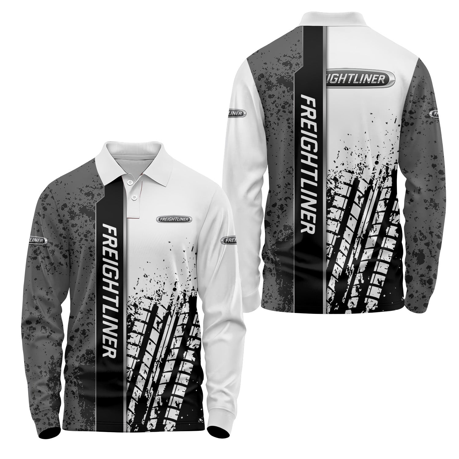 Freightliner Long Sleeve Polo USPL1651