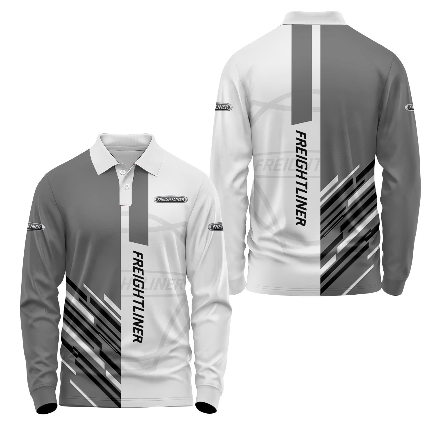 Freightliner Long Sleeve Polo USPL1654