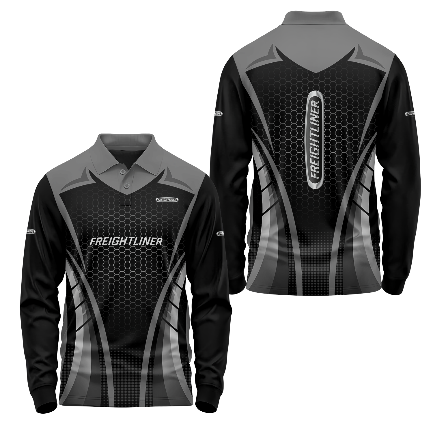 Freightliner Long Sleeve Polo USPL1644