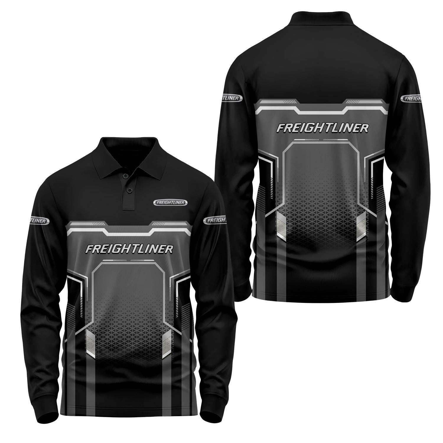 Freightliner Long Sleeve Polo USPL1675