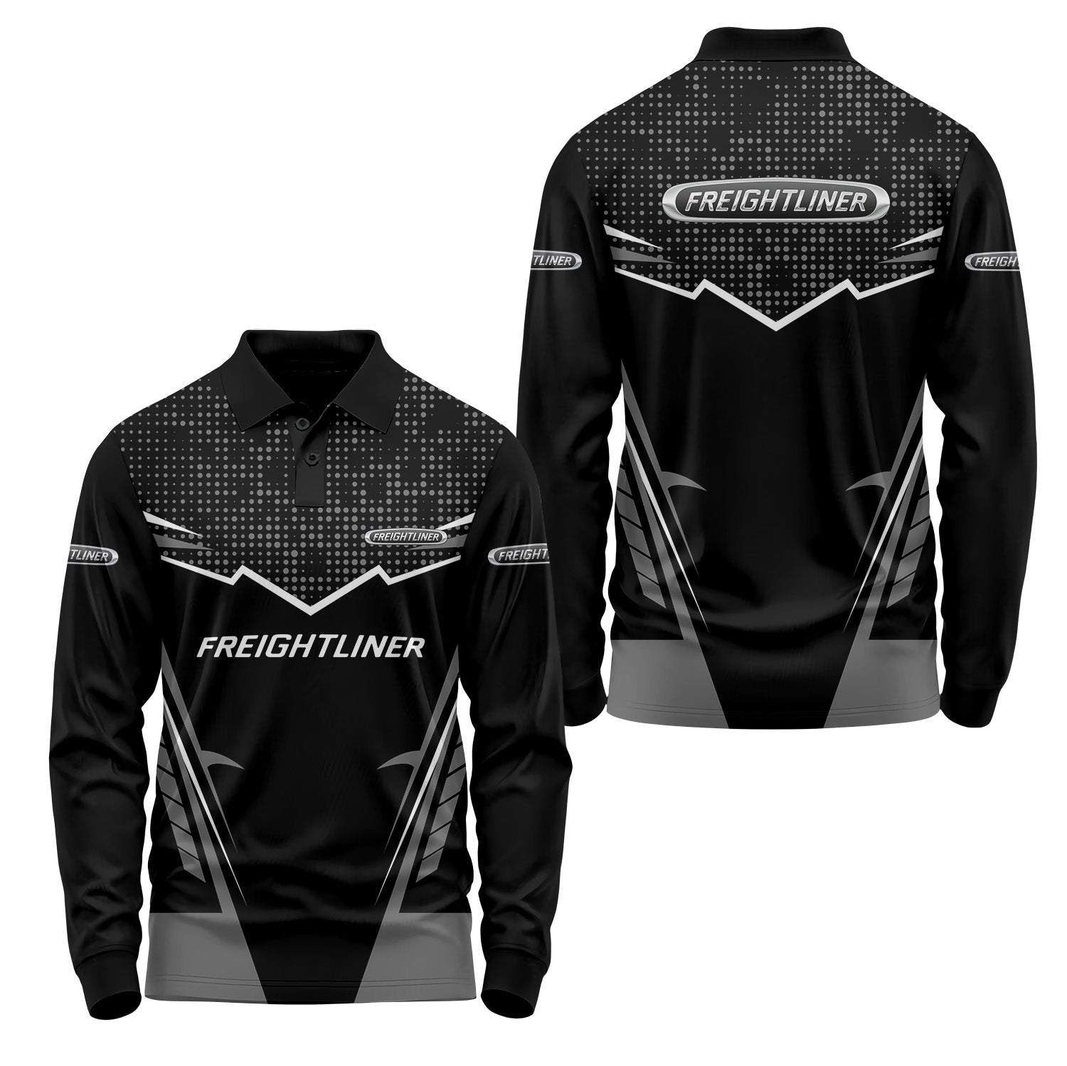 Freightliner Long Sleeve Polo USPL1678