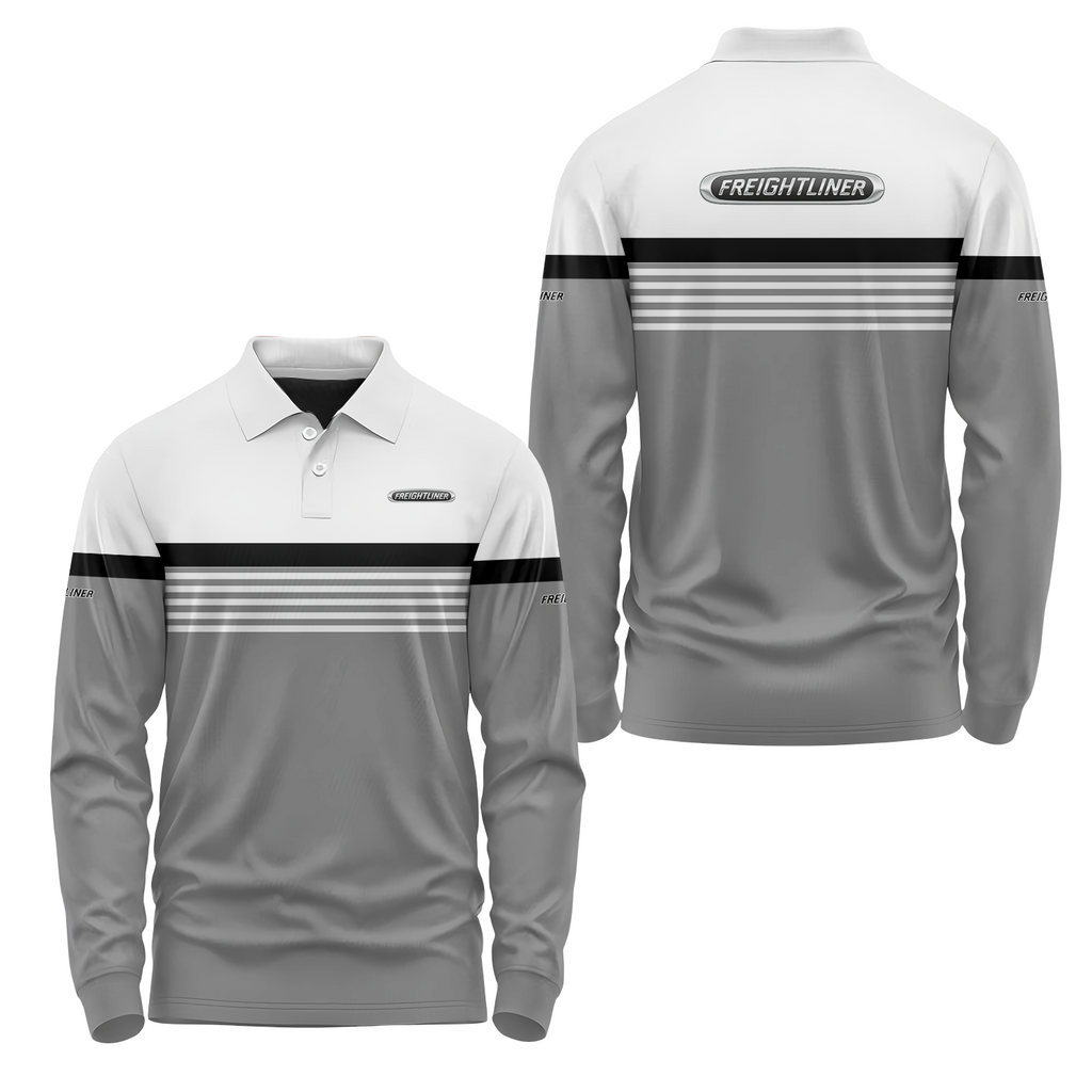 Freightliner Long Sleeve Polo USPL1641