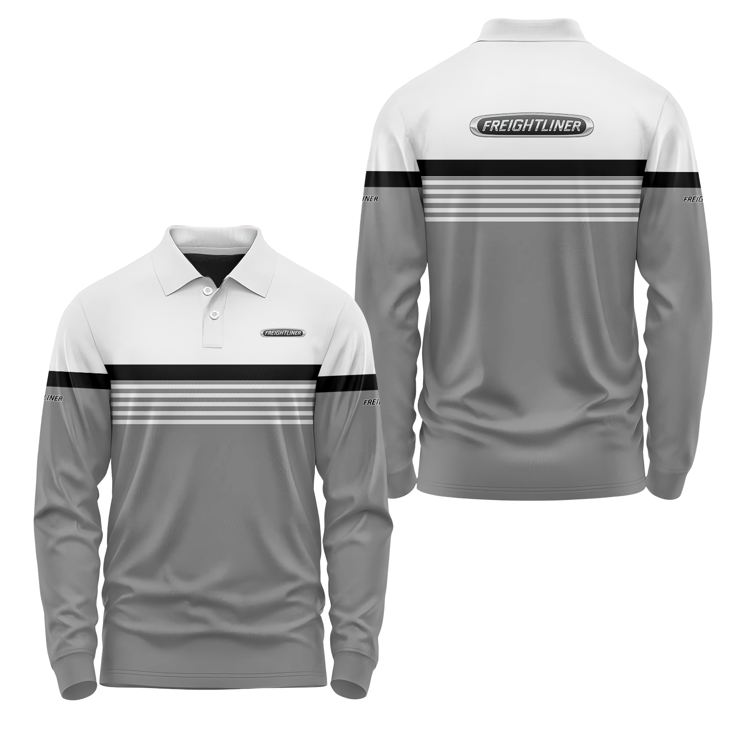 Freightliner Long Sleeve Polo USPL1641
