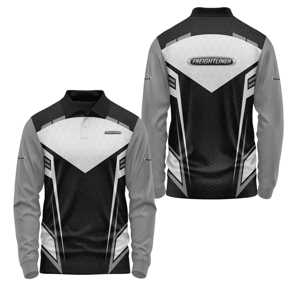 Freightliner Long Sleeve Polo USPL1642